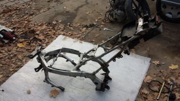 рама мотоцикла с документами Honda CBR 600 F2 1992