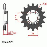 Комплект цепи и звезд для Kawasaki ZX-6R 600 Ninja 98-01 VX3