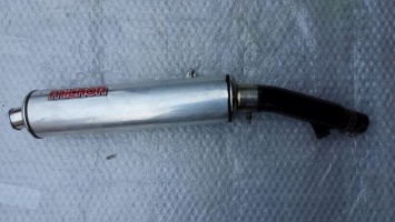глушитель выхлоп прямоток Micron Honda CBR 600 F3 1996
