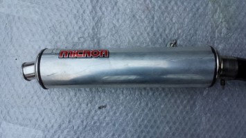 глушитель выхлоп прямоток Micron Honda CBR 600 F3 1996