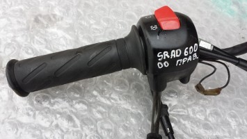 пульт переключатель правый ручка газа ролгаз Suzuki GSX-R 600 SRAD 2000