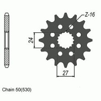 Комплект цепи и звезд для Suzuki GSX-R 1000 09-16 VX3