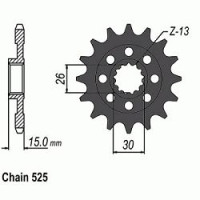 Комплект цепи и звезд для BMW S 1000 RR 09-11 VX3