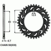Комплект цепи и звезд для Honda CBR 1000 F 96-00 VX3