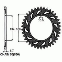 Комплект цепи и звезд для Honda CBR 929 RR 00-01 VX3