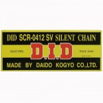Цепь ГРМ DID SCR0412SV 174