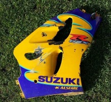 Пластик Боковой правый (боковинка) Suzuki GSX-R 600 750 SRAD 1996-2000