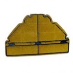 Воздушный фильтр HifloFiltro HFA4611 Kymco/Yamaha, производитель HIFLOFILTRO (Голландия)