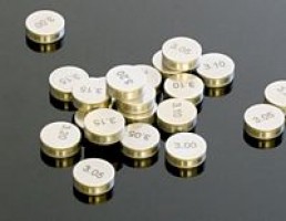 Регулировочные шайбы клапанов, диаметр 9,5 мм