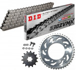 Комплект цепи и звезд для Kawasaki ZX-12R Ninja 00-05 ZVMX