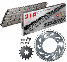 Комплект цепи и звезд для Suzuki GSF 600 Bandit 00-04 ZVMX