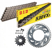 Комплект цепи и звезд для Suzuki GSX 750 Inazuma 97-03 VX3