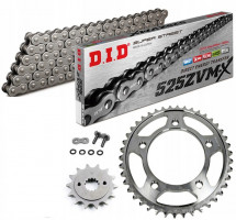 Комплект цепи и звезд для Suzuki DR 650 96-16 ZVMX